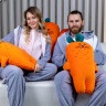 Подушка морковь