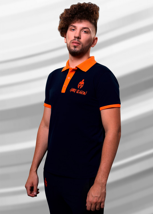 Поло «HardLegion синяя»