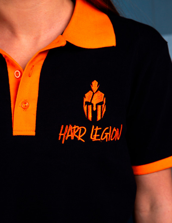 Поло «HardLegion синяя»