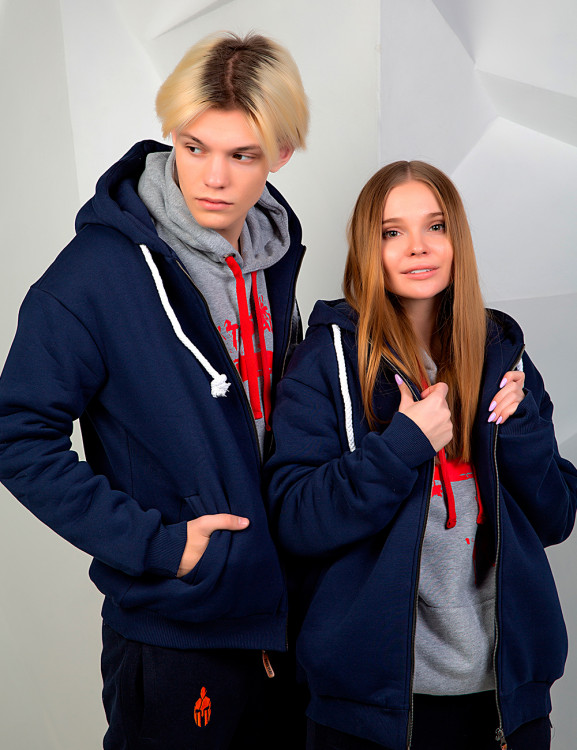 Толстовка с молнией «Солдат Ранг 2»