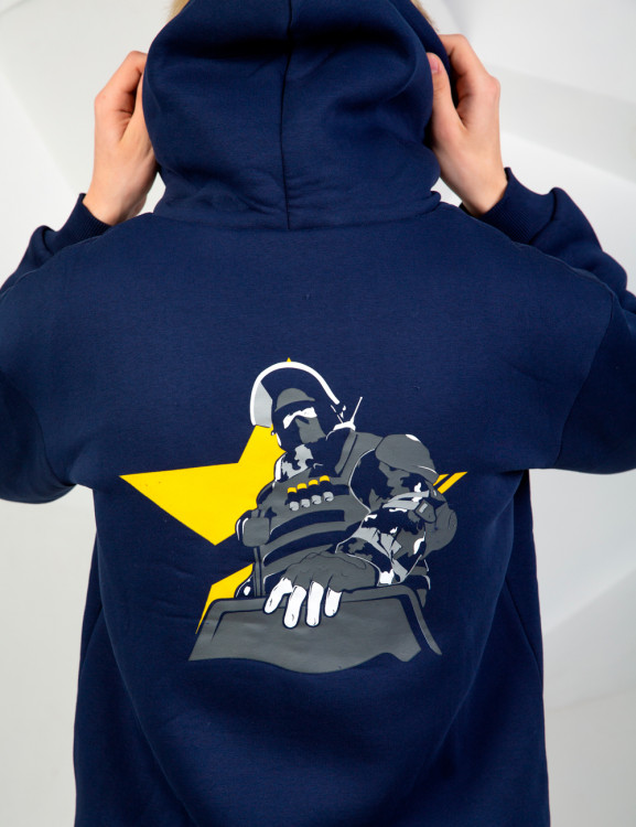 Толстовка с молнией «Солдат Ранг 2»