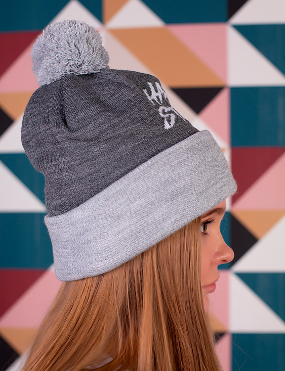 Шапка «HardStyle серая»