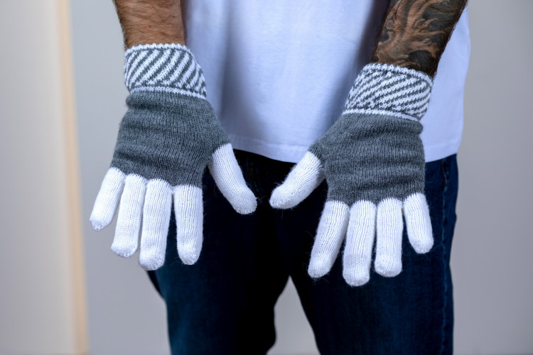 Перчатки «HardStyle» серые