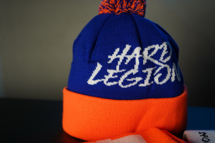 Шапка «HardLegion синяя»