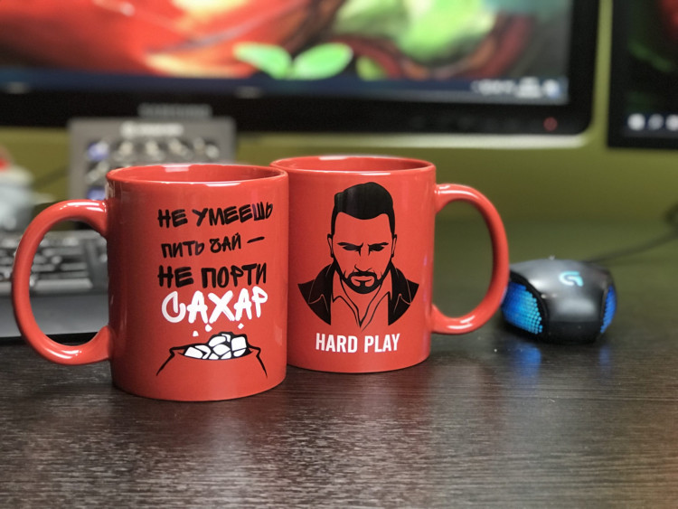 Кружка «Не порть сахар красная»