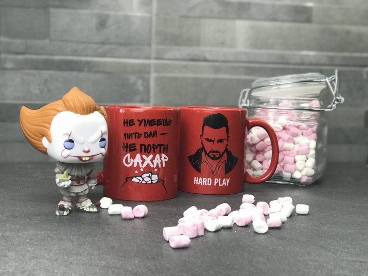 Кружка «Не порть сахар красная»