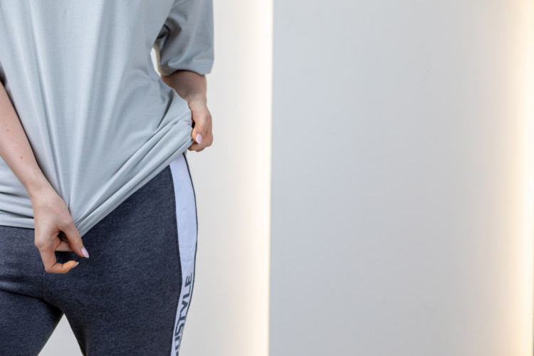 Футболка «Ля какая» серая