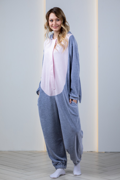 Кигуруми Заяц розовый