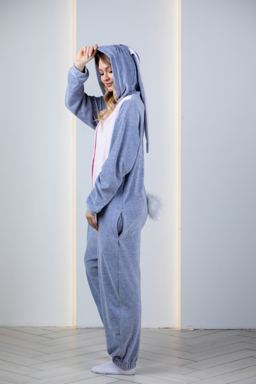 Кигуруми Заяц розовый