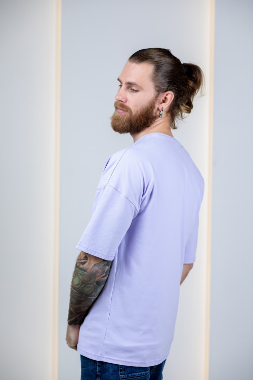 ПРЕДЗАКАЗ Футболка «Ля какой» лиловая