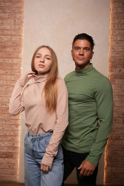 Водолазка "Base" бежевая