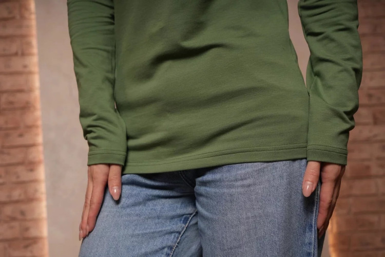 Водолазка "Base" зеленая