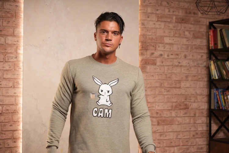 Свитшот "САМ" оливковый