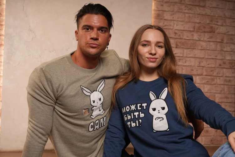 Свитшот "САМ" оливковый